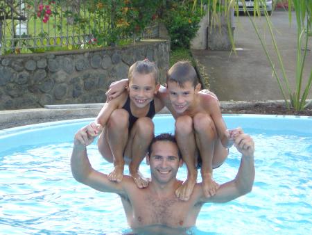Yann, Laeti, à la réunion